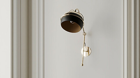 Black Widow II Wall Lamp Sconce