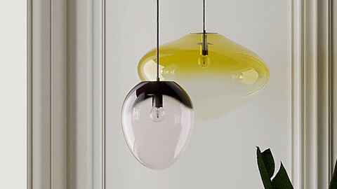ELOA CENTAURE, IZAR and ASTREA Pendant lamp