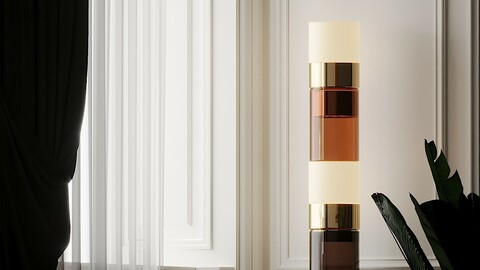 Stacking D Floor Lamp By Rockwell Group