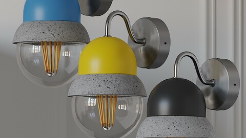 Maayan Wall - lightweight Concrete Lamp
