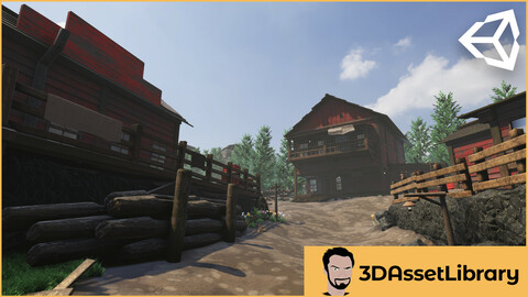 Country Town Vol 1 For Unity Engine