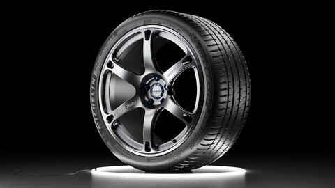 Wheel set Michelin Pilot Sport 4S tire with TE037 DURA rim