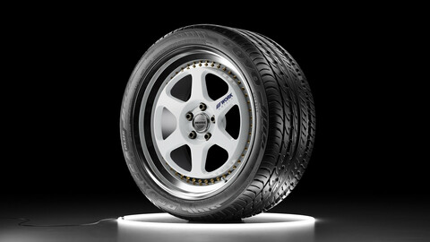 Wheel set WORK MEISTER L1 rim with TOYO PROXES 4 PLUS tire