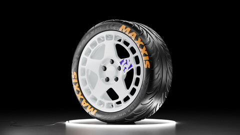 Wheel set Maxxis Victra tire with fifteen52 Turbomac rim