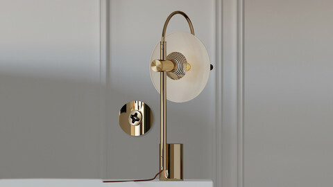 APERTURE Table Lamp by Allied Maker