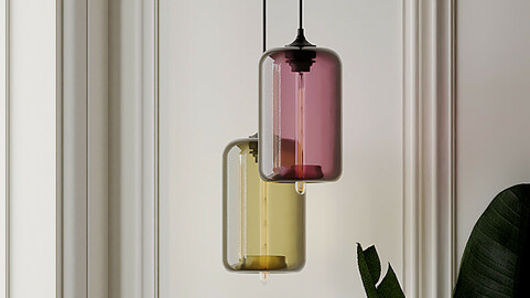 Pod Pendant Lamp Designed by Jeremy Pyles for Niche 5 Colors