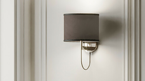 Lily Gold Cylindrical Shade Wall Sconce