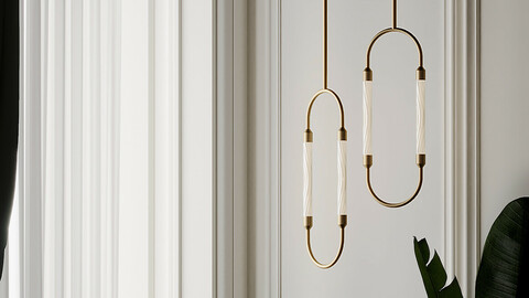 Delsey LED Mini Pendant By Elan Lighting