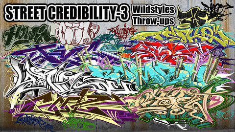 STREET CREDIBILITY-3 Wildstyles_Throwups