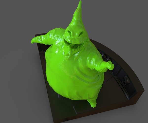 ArtStation - Oogie Boogie Sculpture