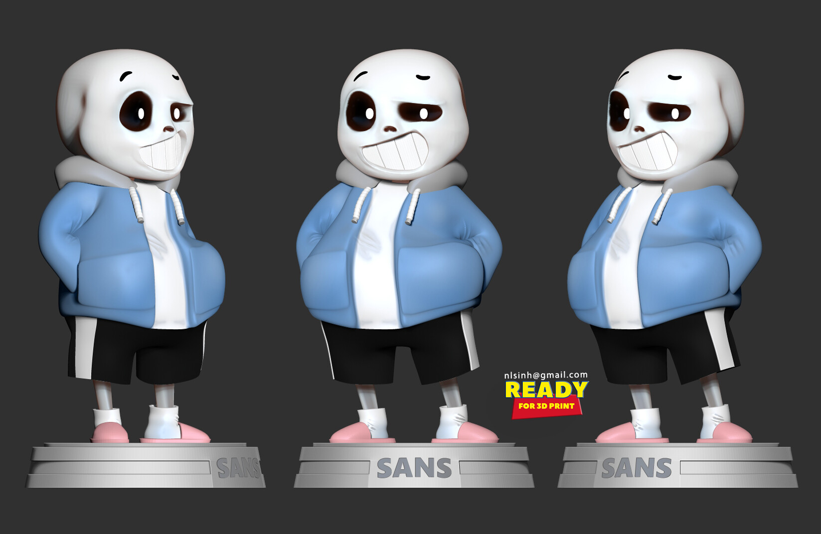 ArtStation - UNDERTALE_UNDERVERSE_AUs versions of Sans-Pixel Art-01