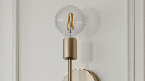 Bautista 1-Light Armed Sconce by Willa Arlo Interiors