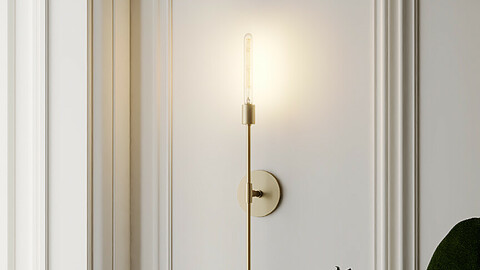 Wooding 1-Light Wallchiere by Orren Ellis