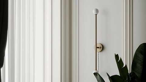 BRASS T2 SCONCE by Allied Maker