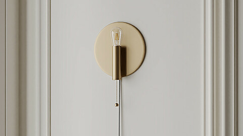 Art Deco wall lamp by Globen Lighting