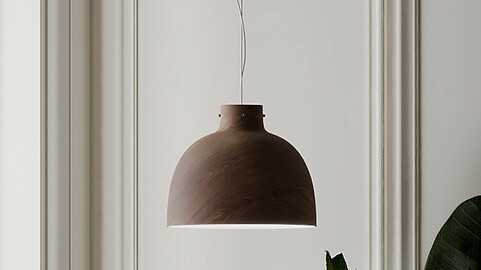 Bellissima Wood Pendant Light By Ferruccio Laviani