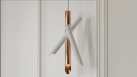 Tubes 3 Pendant Light By Nemo