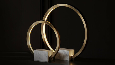 Portal Table Lamp by Christopher Boots