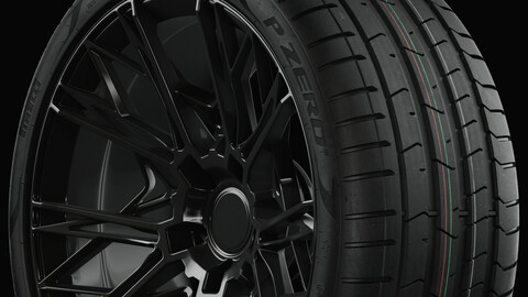 P ZERO™ (PZ4) Pirelli Standard Profile (Real World Details)