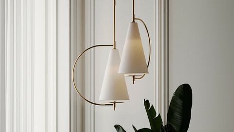 GESTURE PENDANT by Kelly Wearstler