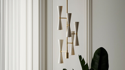 MILO FOYER PENDANT By Kalco