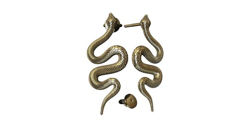 Earrings Snakes