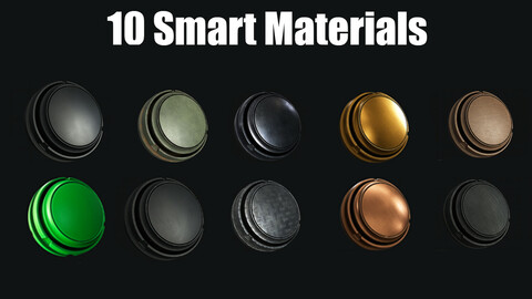 10 Smart Materials Polymer, Metal Weapon, Plastic Weapon, Copper and MORE!