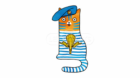 Paratrooper Cat