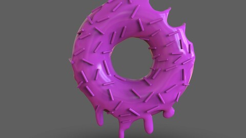 Big Donut 3D Print