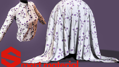 Fabric smart material : formal women's shirt