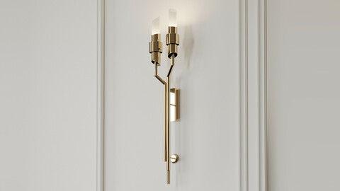 Tycho Torch Wall Sconce by LUXXU