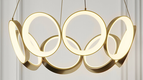 Oros LED Chandelier By Kuzco Lighting
