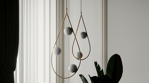 PEARLS PENDANT by Pholc