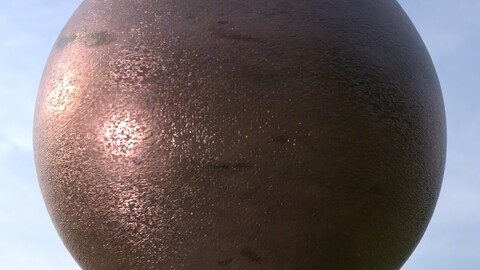 Copper Floor 1 PBR Material