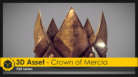 3D Asset - Crown od Mercia