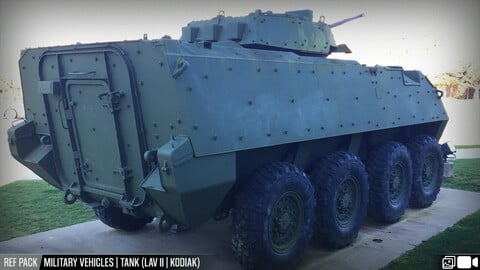Ref Pack | Military Vehicles | Tank (LAV III | Kodiak)