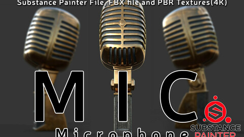 Microphone - 3D model