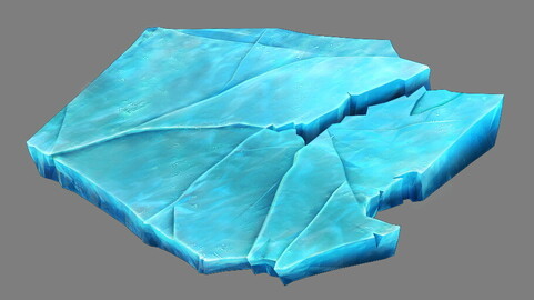 Game Model - snow - ice 01