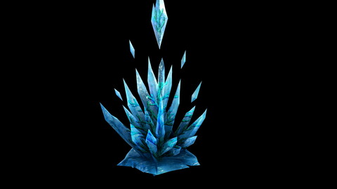 Game Model - snow - the ice spar Coral 02 01