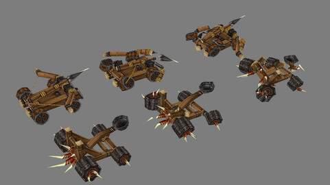 Game Model Arena - Catapult 01