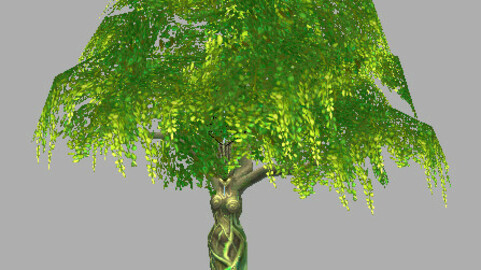 Game Model Arena - Golden Apple Tree 01