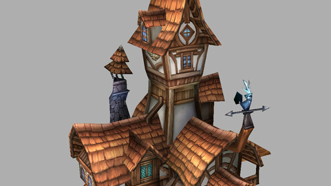 Game Model Arena - Houses 01