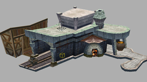 Game Model Arena - iron ore field 01