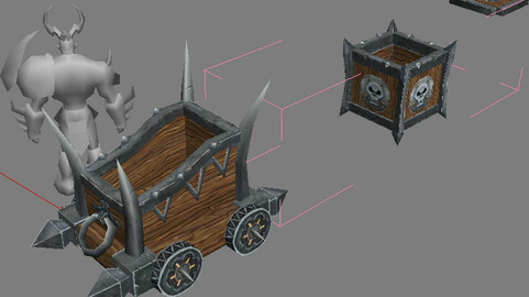 Game Model Arena - mine box Harvesters 01