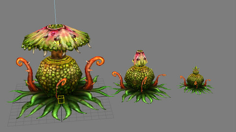 Game Model Arena - poison spore 01