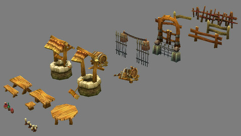 Game Model Arena - public facilities 01