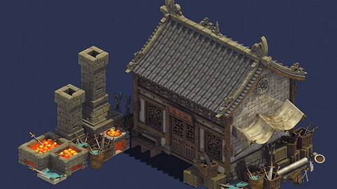 Gang - weapon blacksmith shop 02
