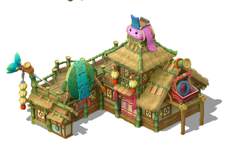 ArtStation Cartoon World Jewelry Store Game Assets