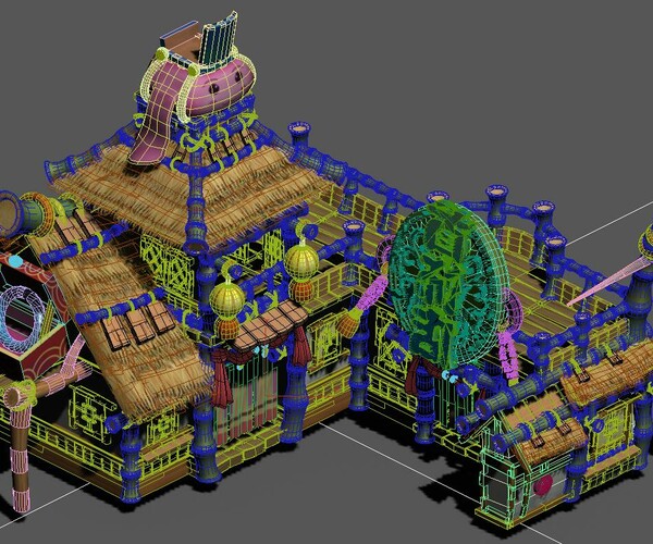 ArtStation Cartoon World Jewelry Store Game Assets