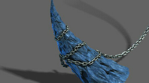Magic territory - sharp stone